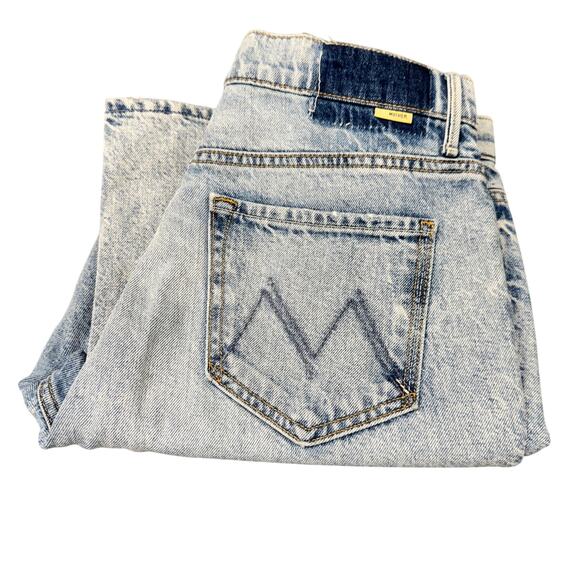 Mother Jeans Womens 29 (30x28 ACTUAL) The Swooner Rascal Ankle Signs & Symbols - Picture 1 of 12